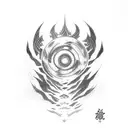 Itachi Susanoo tattoo design idea