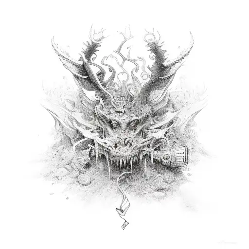 Chaos Key tattoo design idea