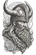 viking tattoo design idea