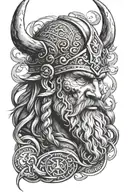 viking tattoo design idea
