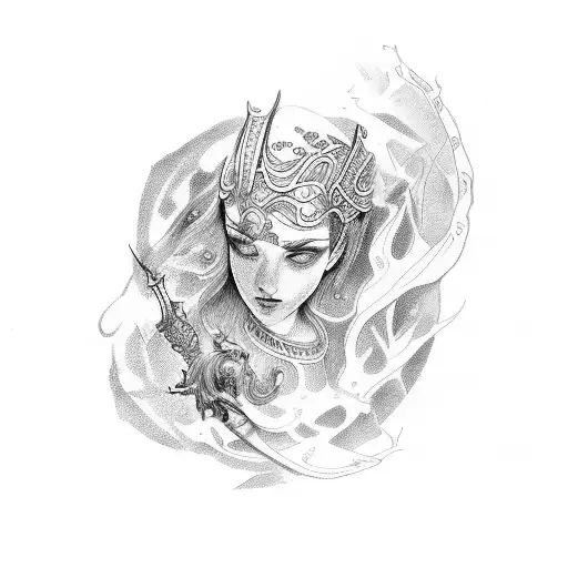 Greek mythology  tattoo design idea