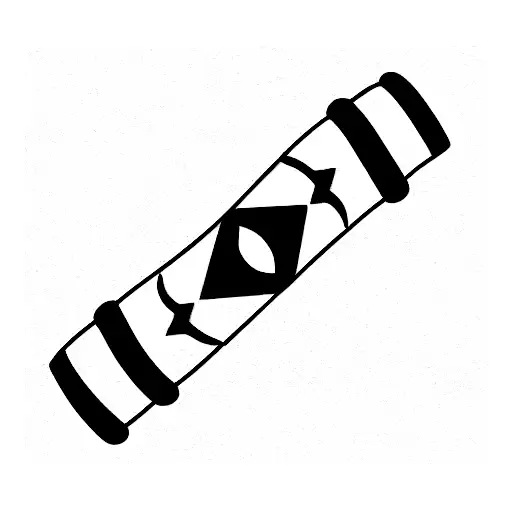 Runic Forearm Band tattoo design idea