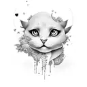 amor hijas tattoo design idea