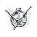 Navy SEAL, bone frog, trident tattoo design idea