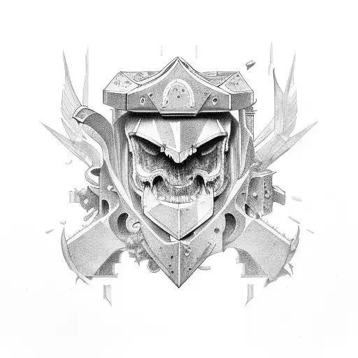 anvil tattoo design idea