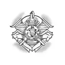 0311 Usmc tattoo design idea