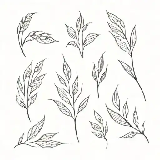 grain tattoo design idea