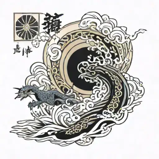 Mugiwara flag inside tattoo design idea