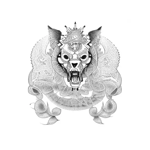 michoacan Mexico  tattoo design idea