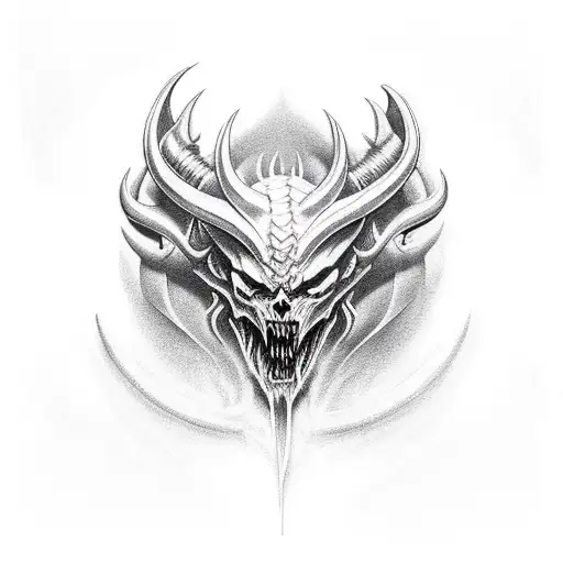 Tyreal Diablo II tattoo design idea