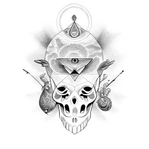 Third Eye tattoo design idea