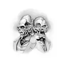 Dr Jekyll and Mr Hyde tattoo design idea