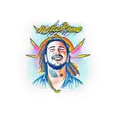 post malone tattoo design idea