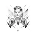 Martin Garrix tattoo design idea