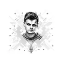 Martin Garrix logo tattoo design idea