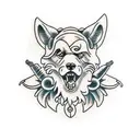 cerberus tattoo design idea
