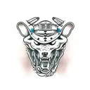 cerberus tattoo design idea