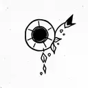 depression tattoo design idea