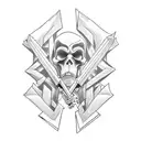 Grim Reaper tattoo design idea