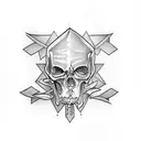 Grim Reaper tattoo design idea