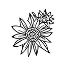 mint, valerian, chamomile  tattoo design idea