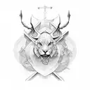 Biblical parables tattoo design idea