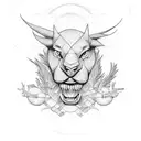 Biblical parables tattoo design idea