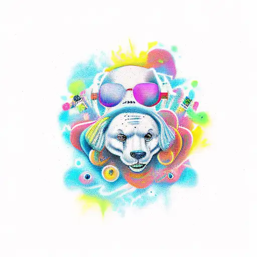 laugh now cry later tattoo design idea