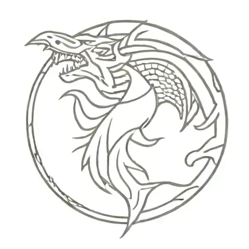 A tattoo representing game of thrones, Spartacus, and last kingdom tattoo design idea