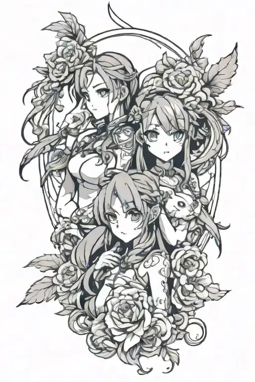 Utah and Rica tattoo design idea