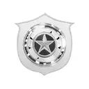 captain America police patch  tattoo design idea
