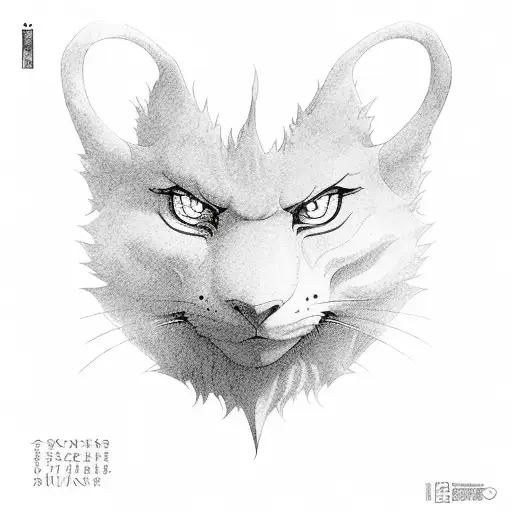 ghibli tattoo design idea