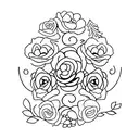 sisters tattoo design idea