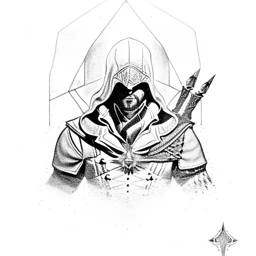 assassins creed tattoo design idea