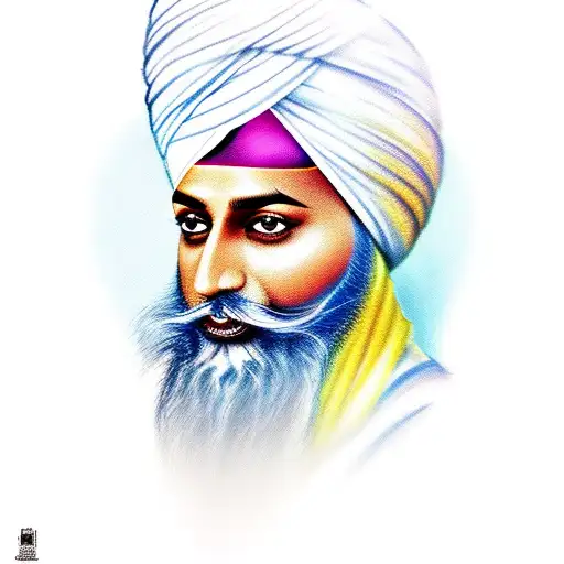 sikh 1984 ak47 tattoo design idea