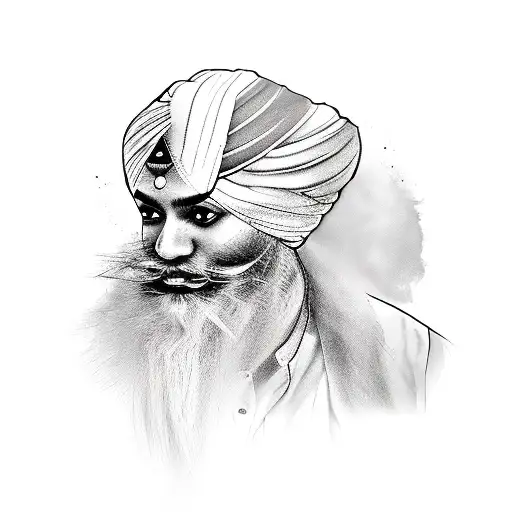 sikh tattoo design idea