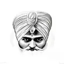 sikh tattoo design idea