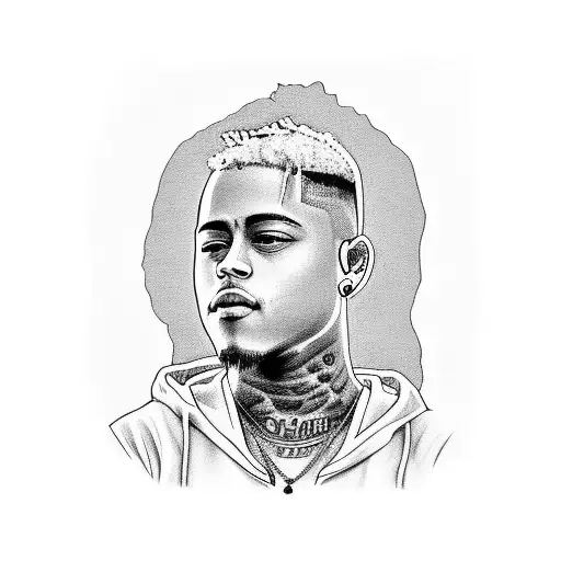 xxxtentacion  tattoo design idea