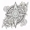 "CHOSEN ONE" CHEST TATTOO tattoo design idea