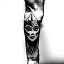 arthas litch king tattoo design idea