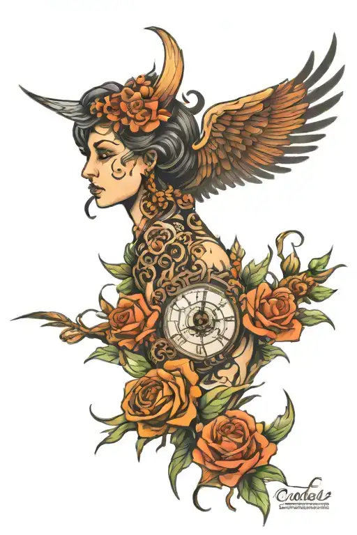 GABRIEL tattoo design idea