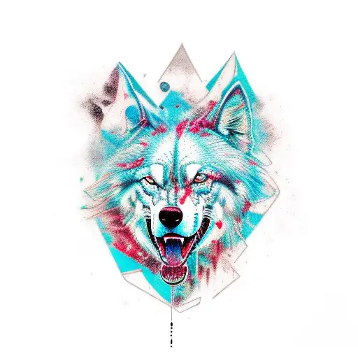 lobo tattoo design idea
