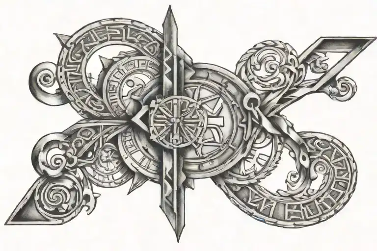 26 march 2007 Roman numerals tattoo design idea