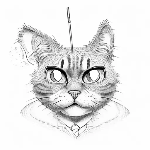 garfield tattoo design idea