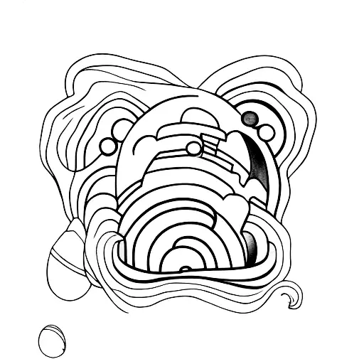 sleeping through reality tattoo design idea