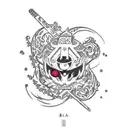 naruto japan sakura music obito tattoo design idea