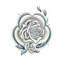 concha tattoo design idea