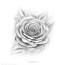 concha tattoo design idea