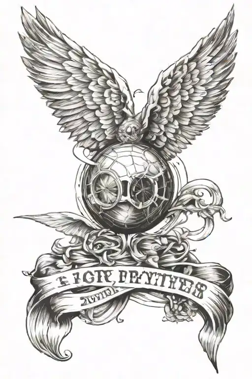 Snitch from Harry Potter tattoo design idea