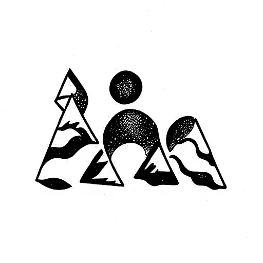 3 Friends  tattoo design idea